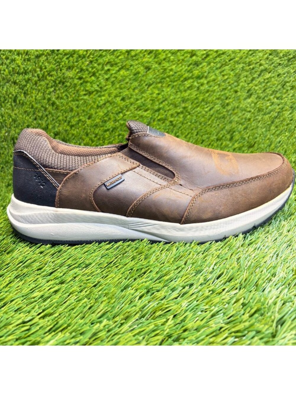 Nunn Bush Excursion Mens Size 12 Brown Casual Classic Moc Toe Slip-On Shoes